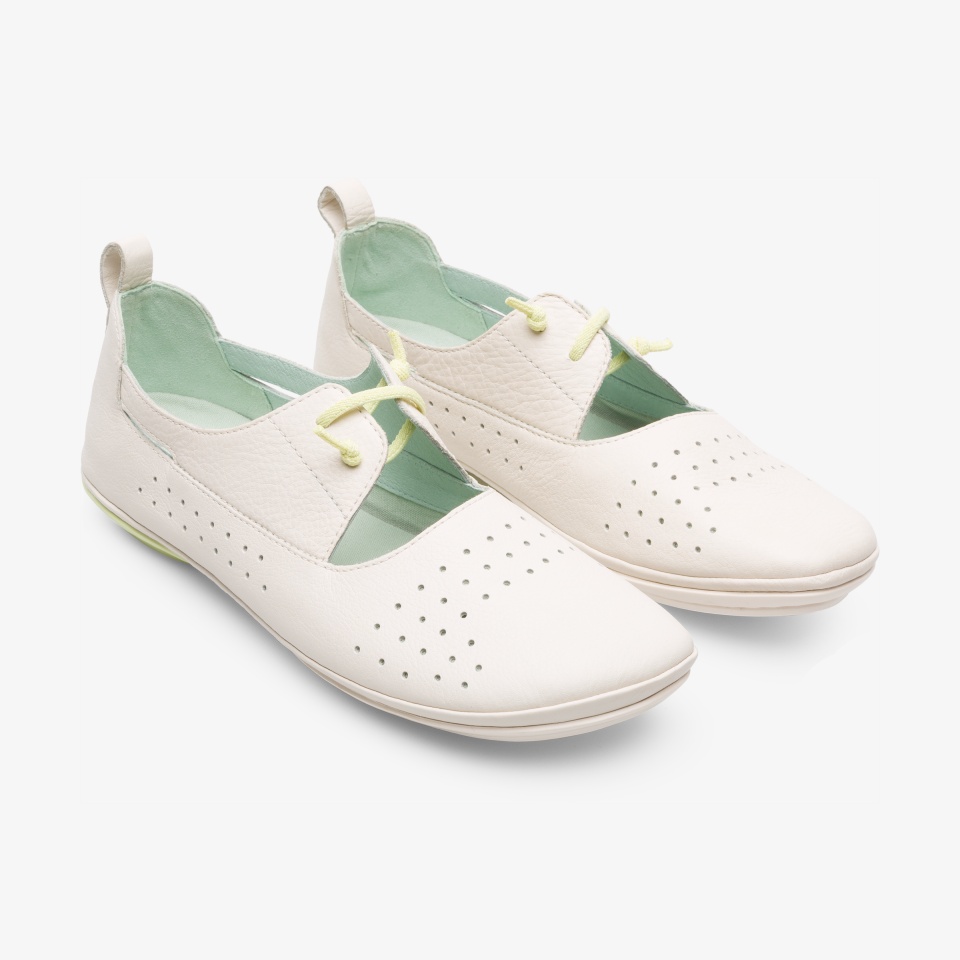 Camper Right White - Camper Women's Ballerinas ||3874-ISGOQ||